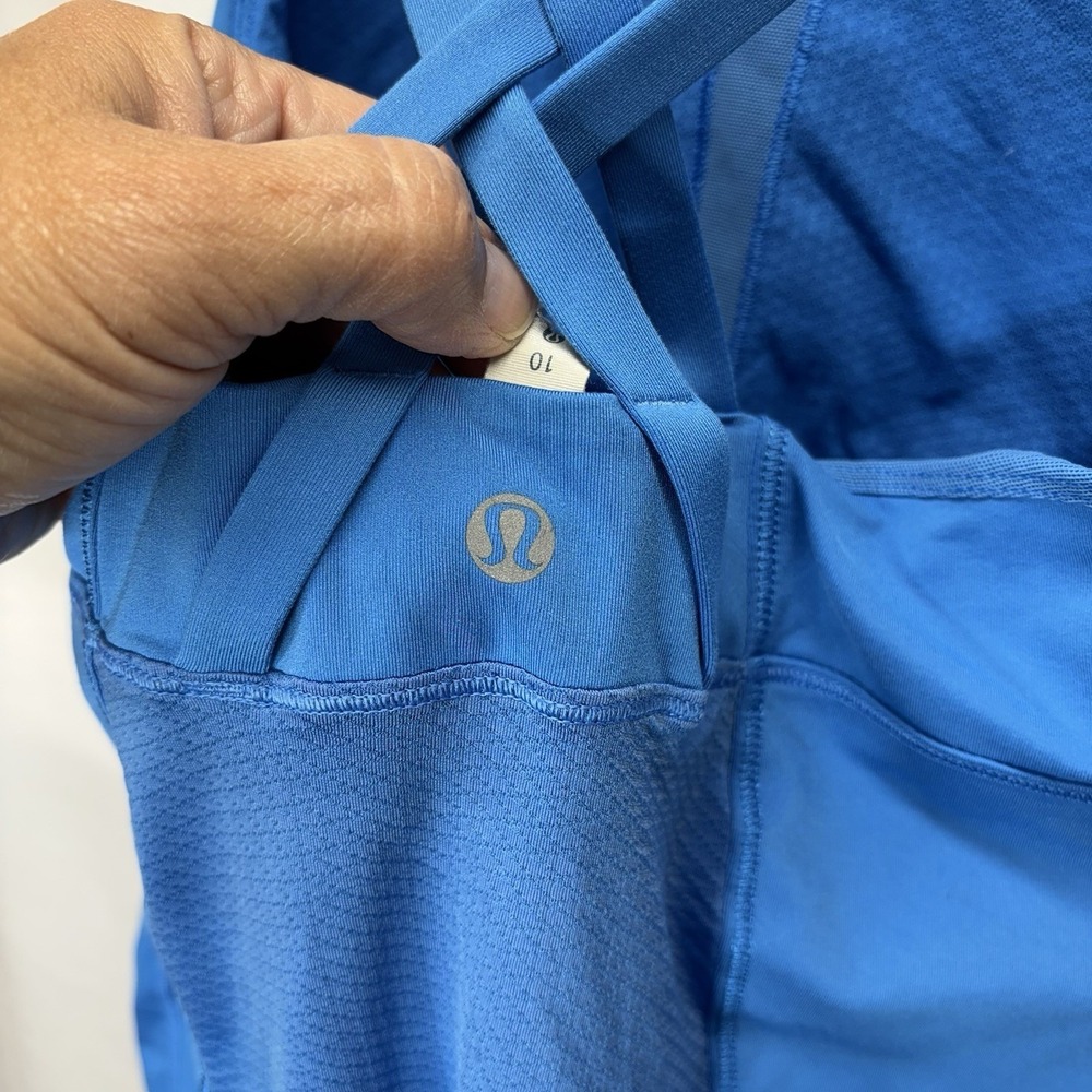 lululemon athletica Blue Strappy Women's Tank Top